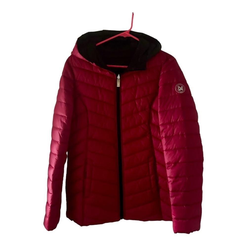Nautica Jacket & Coat Women’s Red& Black Size M